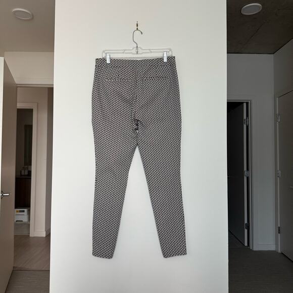 REISS Gio Jacquard Patterned Trousers Size 8 - Picture 2 of 3